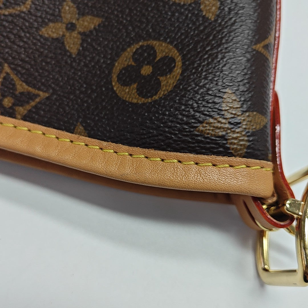 CARRYALL PM Monogram Coated Canvas Brown