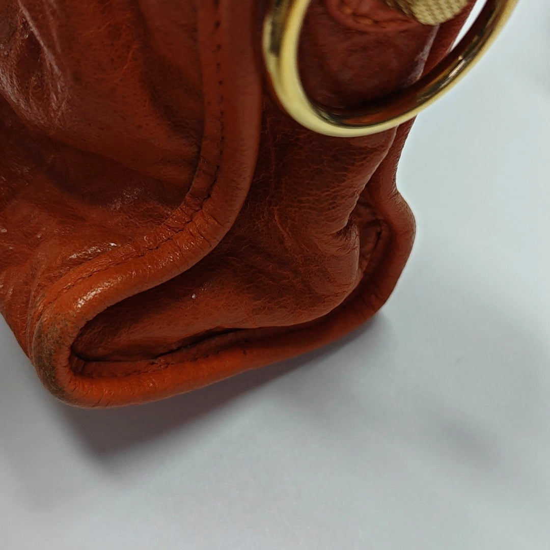 Classic City Mini Lambskin Orange