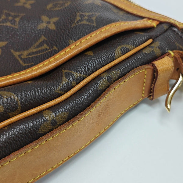 TULUM GM Monogram Coated Canvas Brown