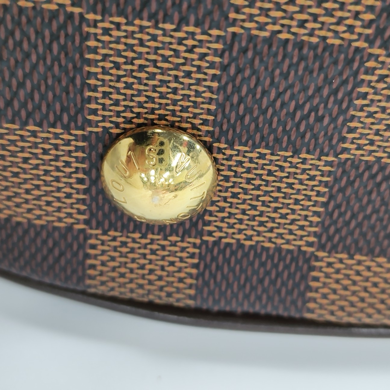 VERONA MM Damier Ebene Coated Canvas Brown