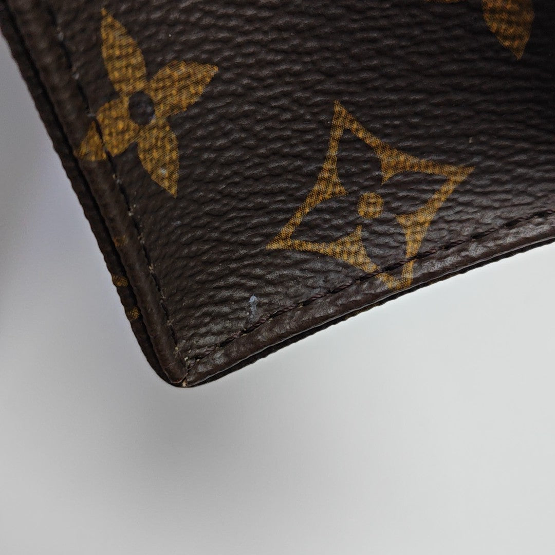 TOILET POCKET 26 Monogram Coated Canvas Brown