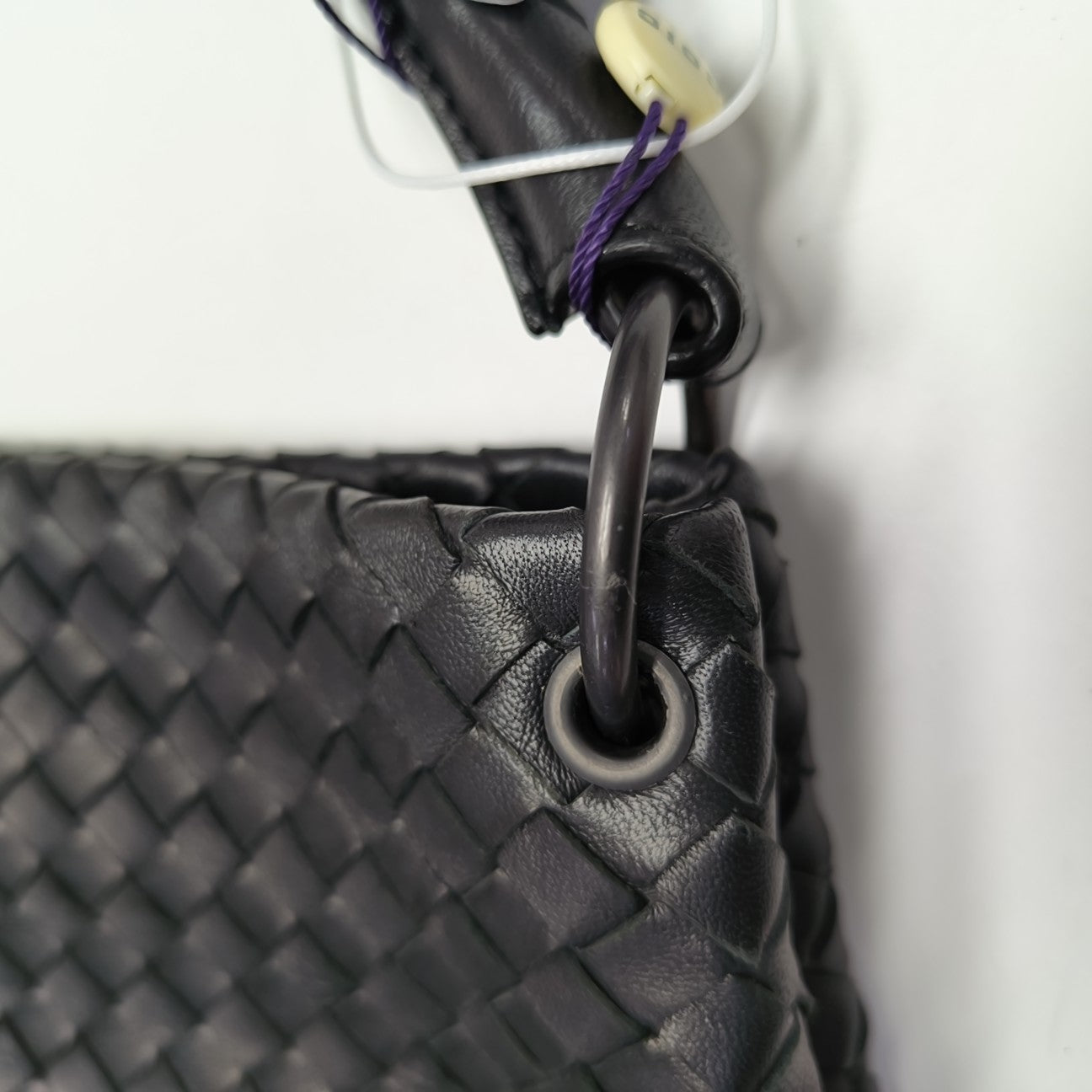 Lambskin Bucket Bag Black