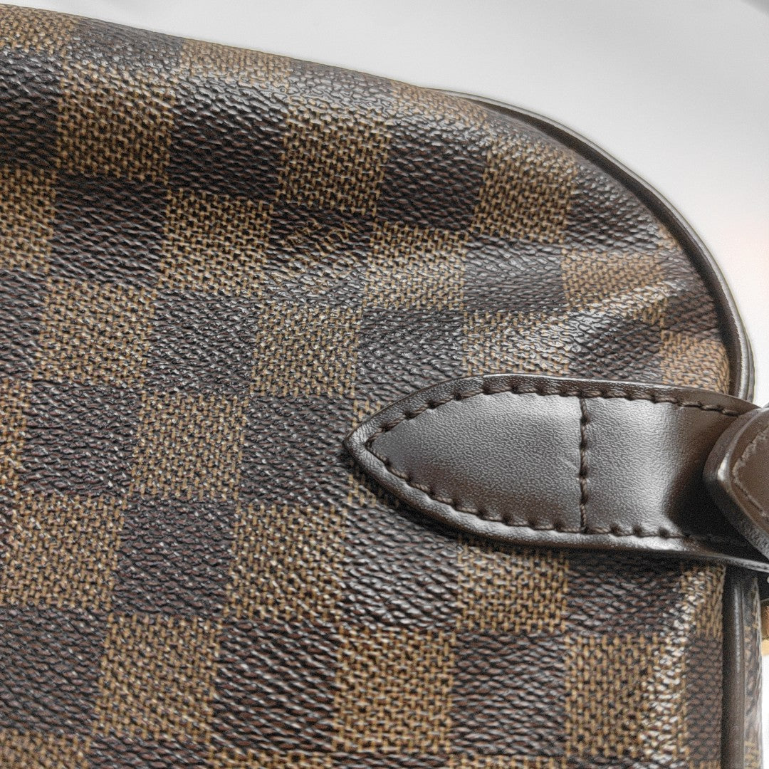 HIGHBURY Damier Ebene Coated Canvas Brown