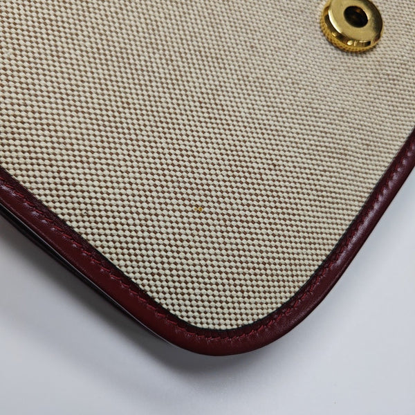 Canvas Shoulder Bag Beige