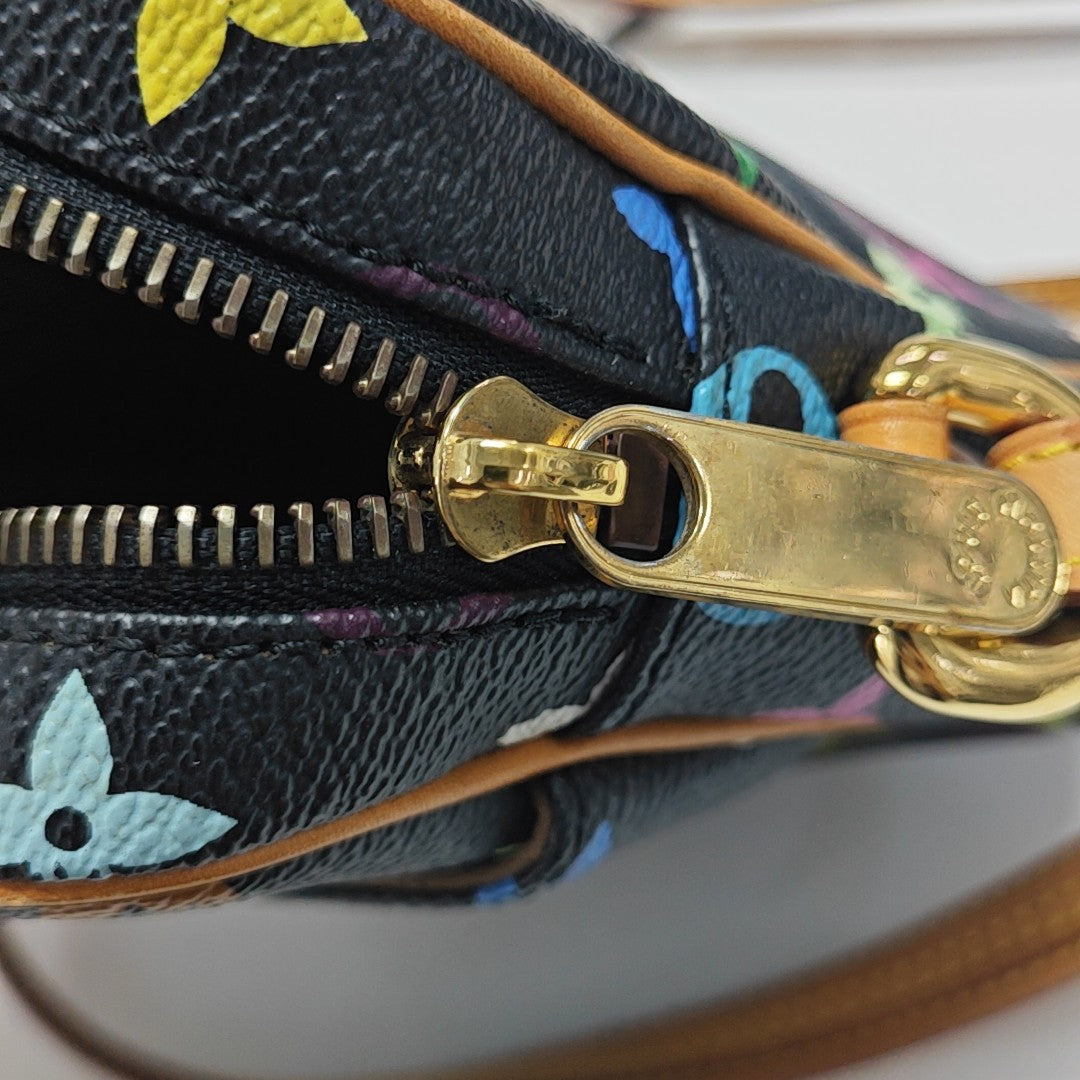 LV × TM RIFT Monogram Coated Canvas Black