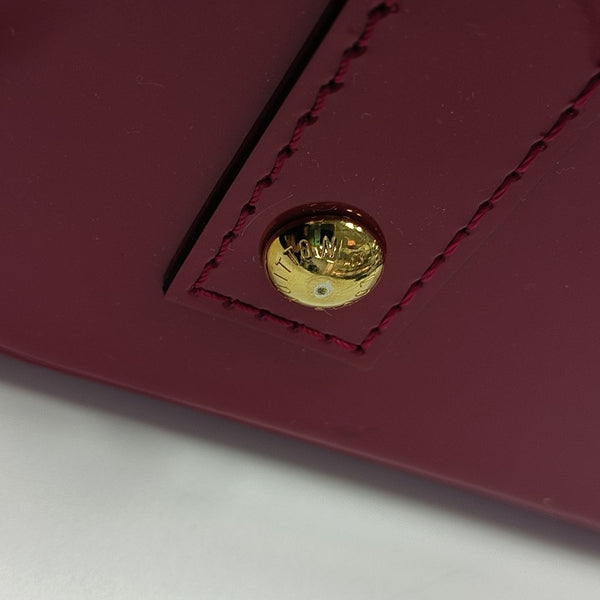 ALMA BB Monogram Patent Leather Red
