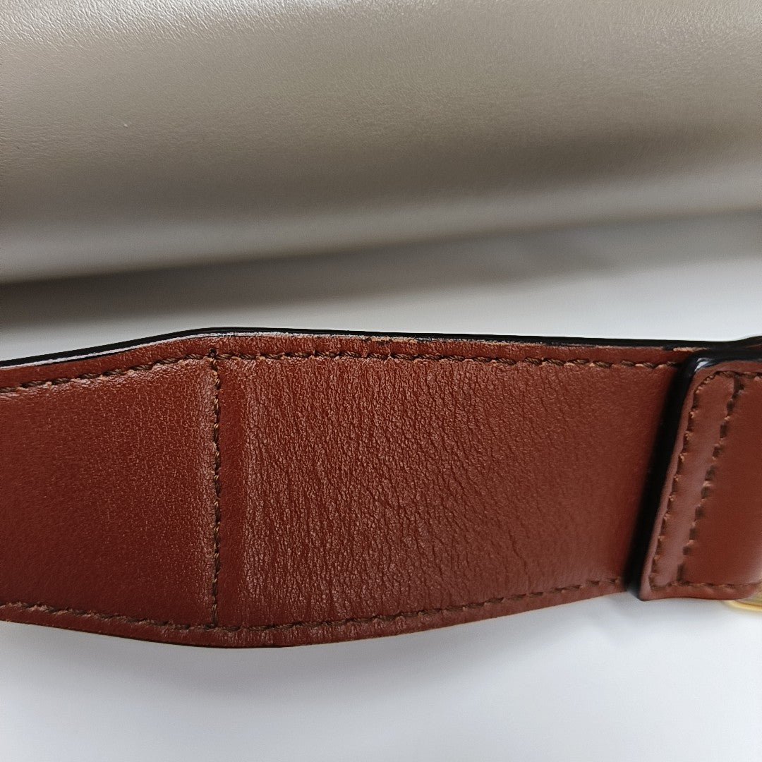 Chloé C Small Calfskin Gray