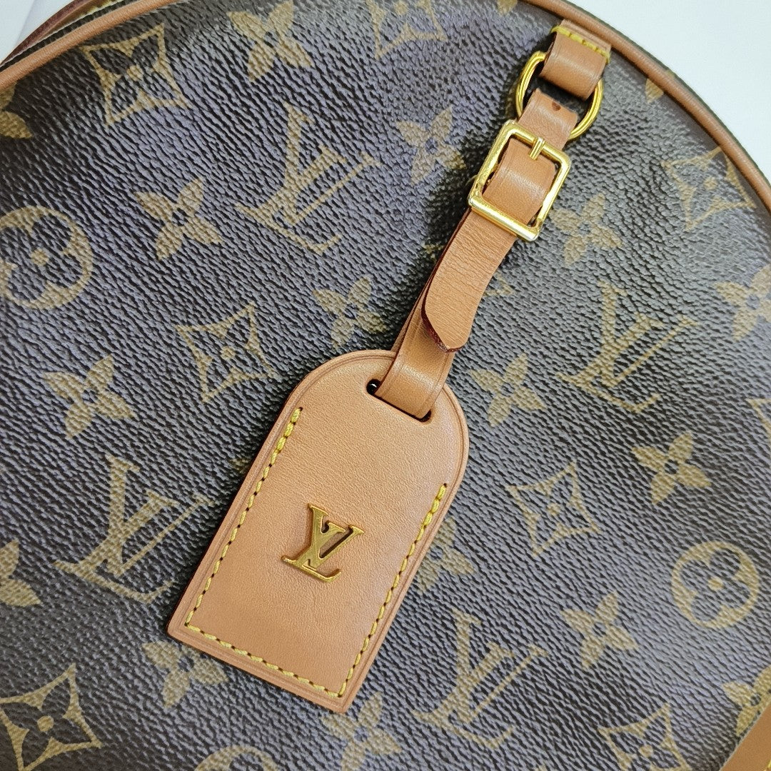 BOITE CHAPEAU MM Monogram Coated Canvas Brown