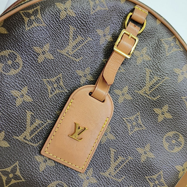 BOITE CHAPEAU MM Monogram Coated Canvas Brown
