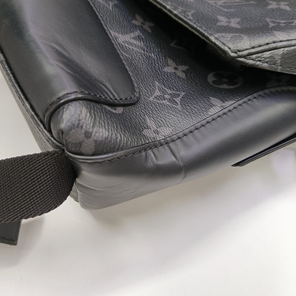VOYAGER PM Monogram Coated Canvas Black