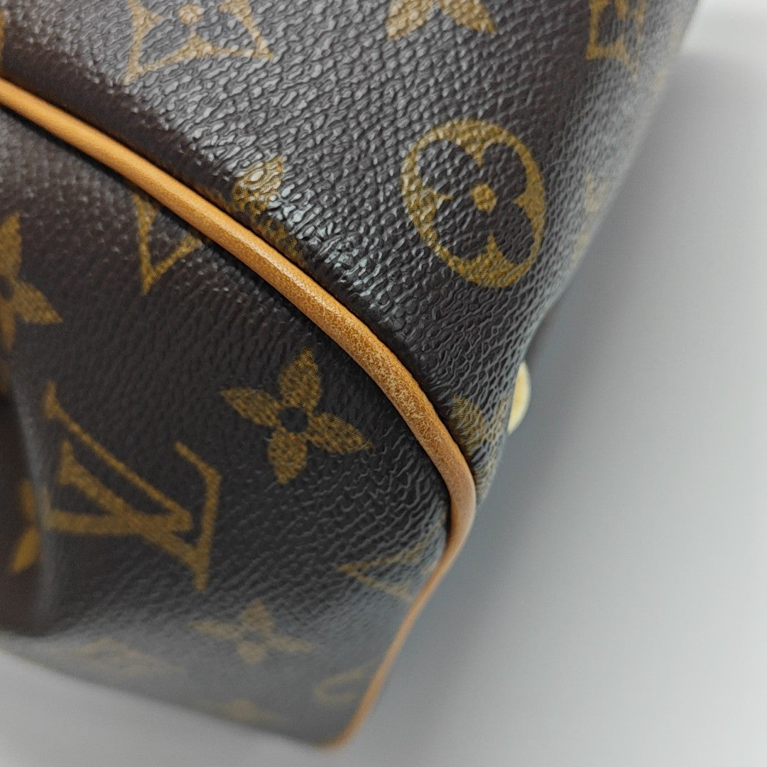 TIVOLI PM Monogram Coated Canvas Brown