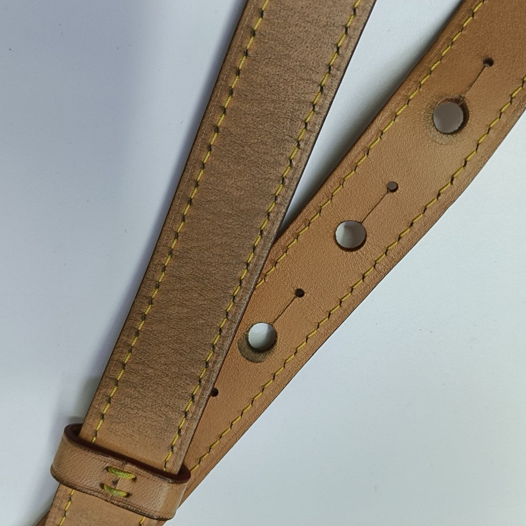 ALL IN BB Monogram Coated Canvas Brown