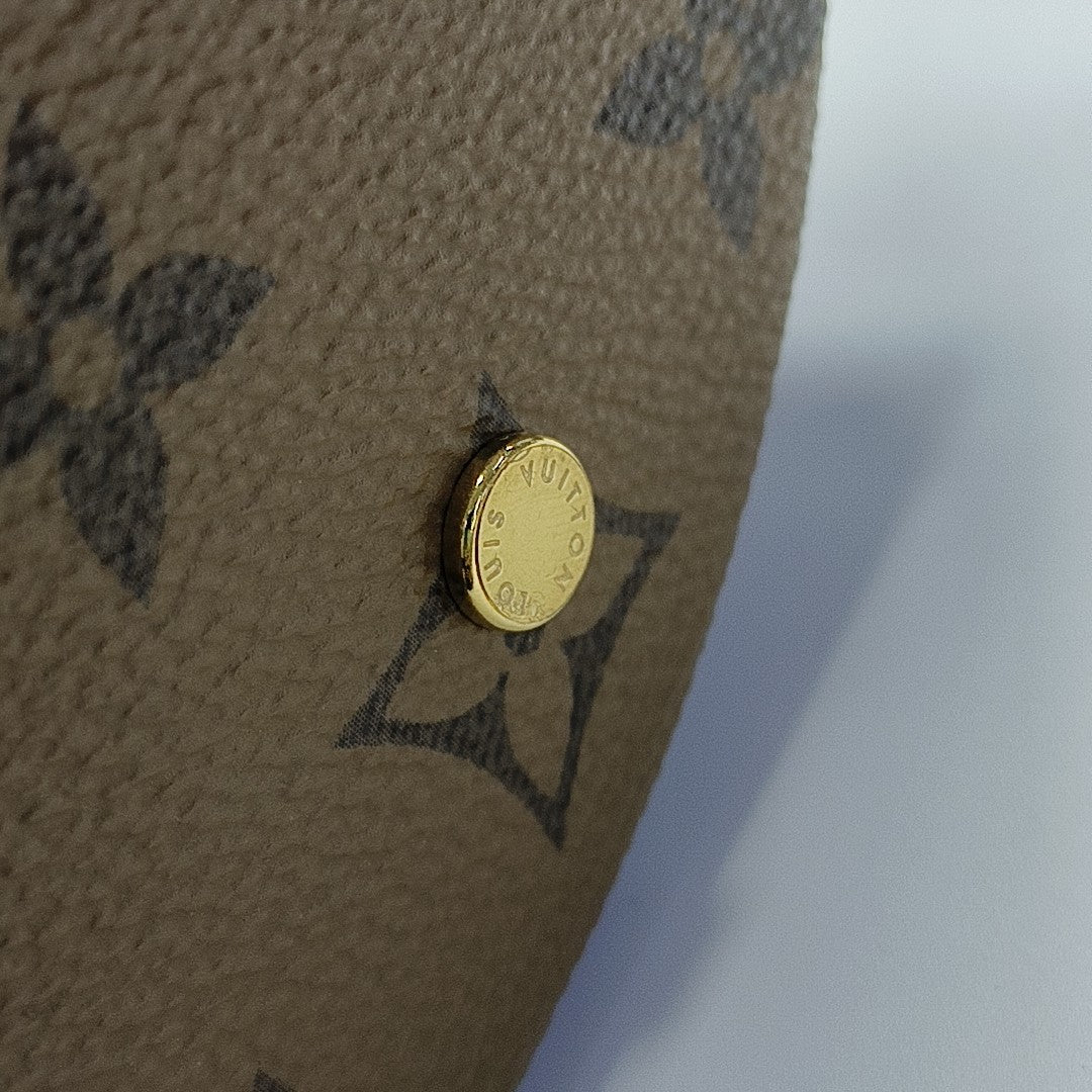 CANNES PM Monogram Coated Canvas Brown