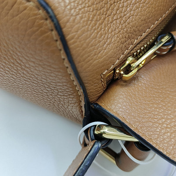 Puzzle Small Calfskin Brown