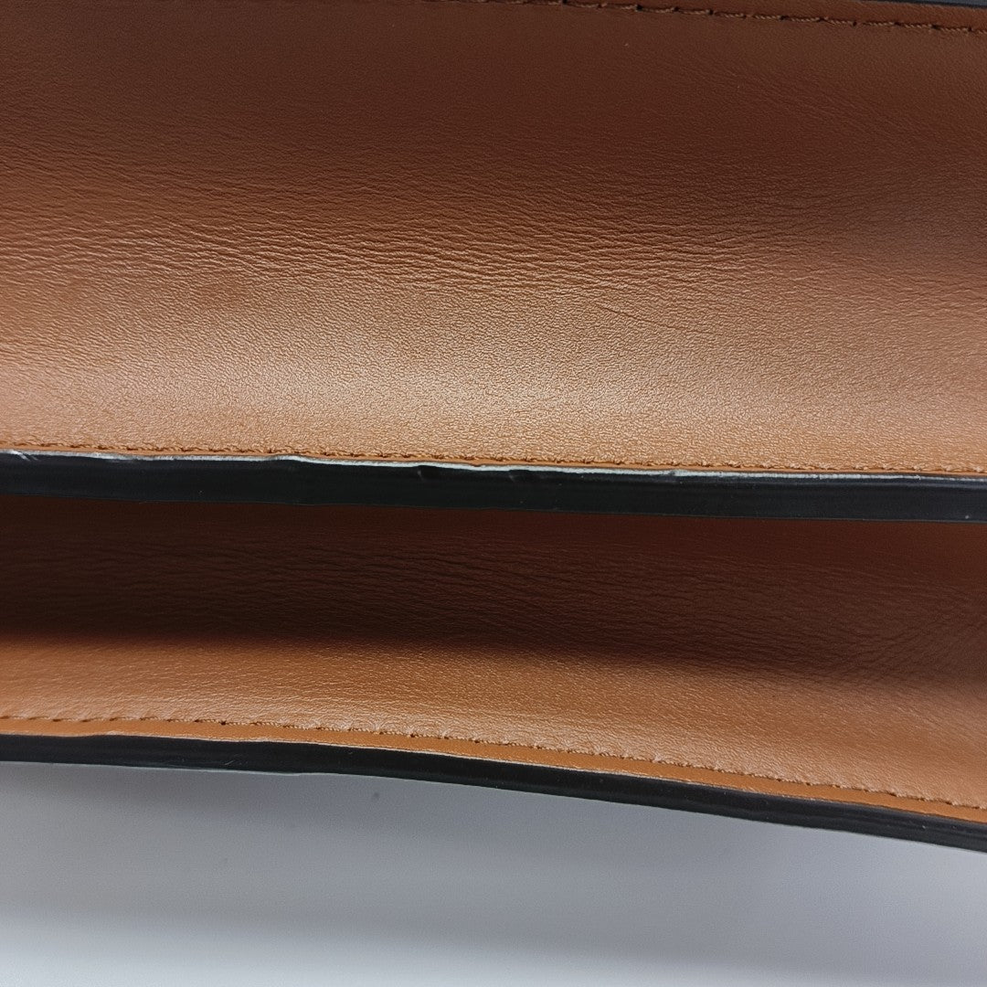DAUPHINE MM Monogram Coated Canvas Brown
