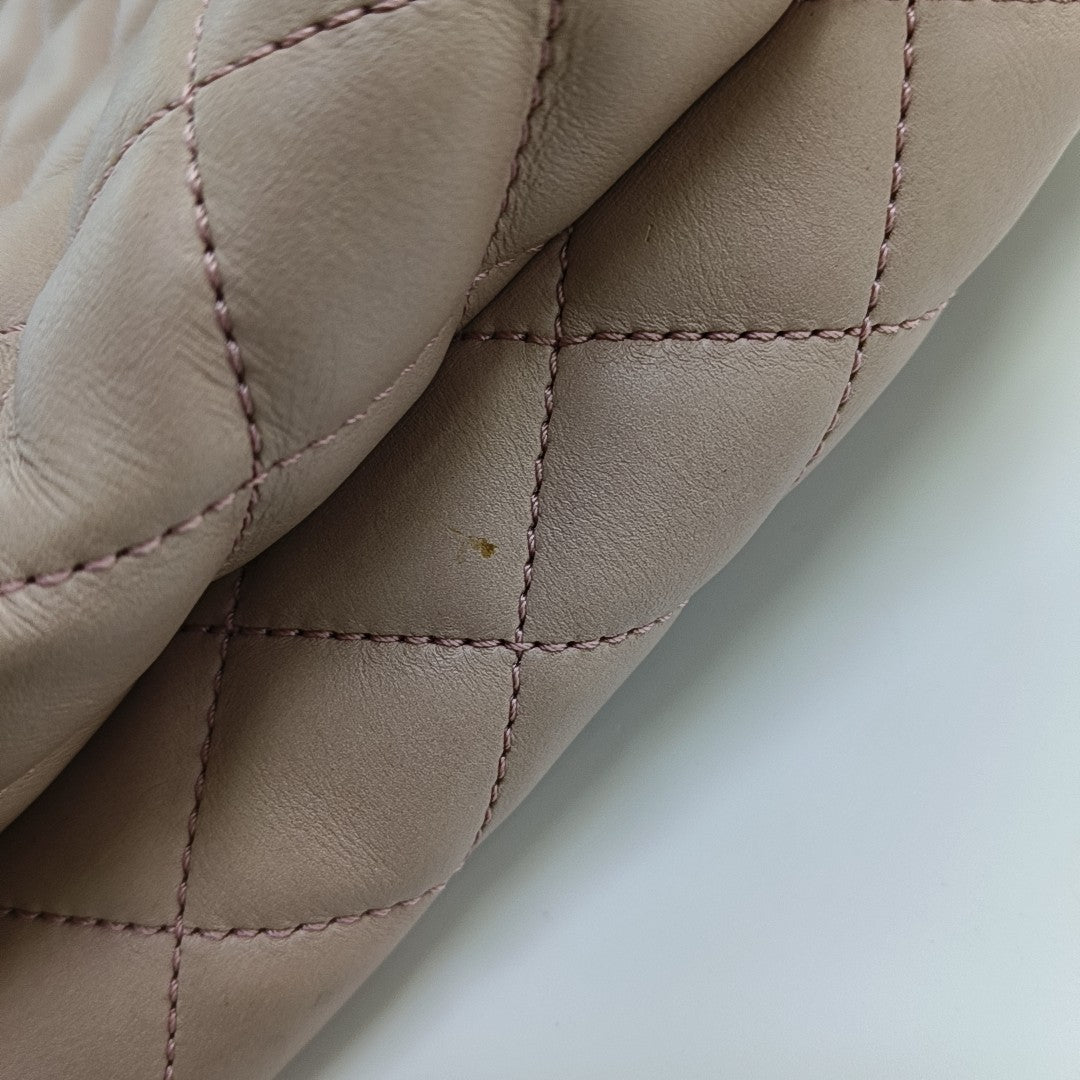 SHIVA Quilted Calfskin Pink