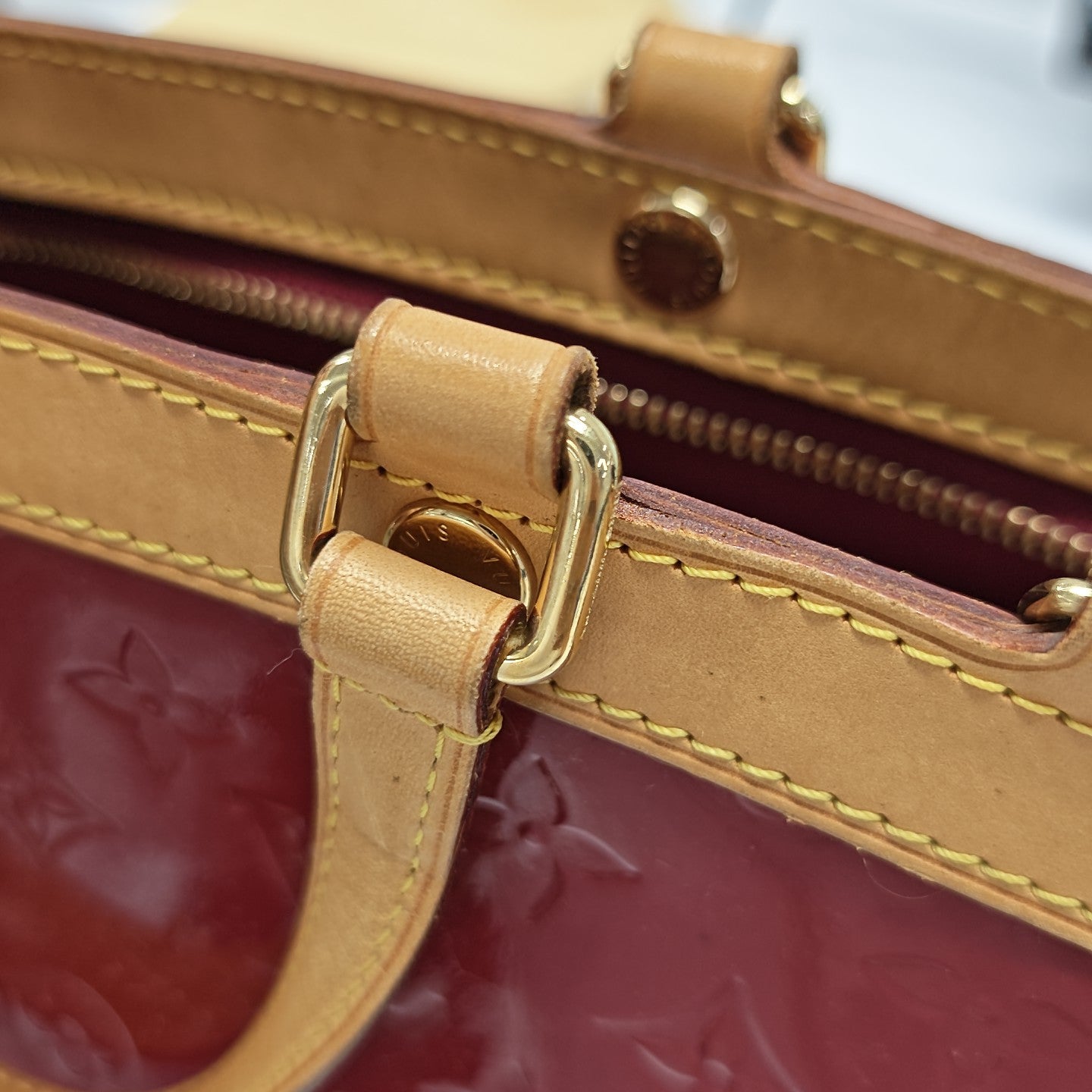BREA MM Patent Leather Red