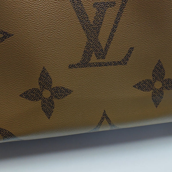 ONTHEGO GM Monogram Coated Canvas Brown