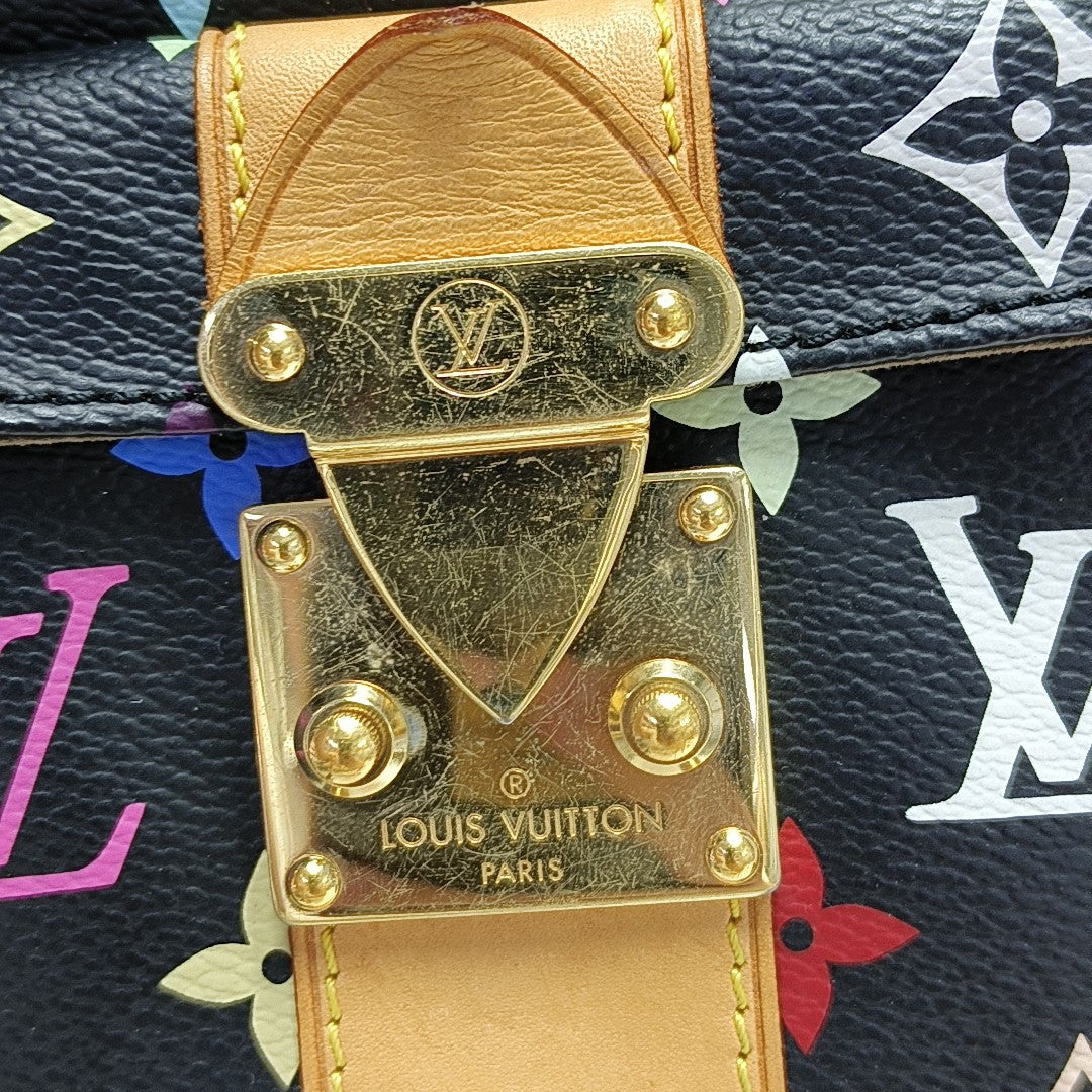LV × TM SPEEDY 30 Monogram Coated Canvas Black