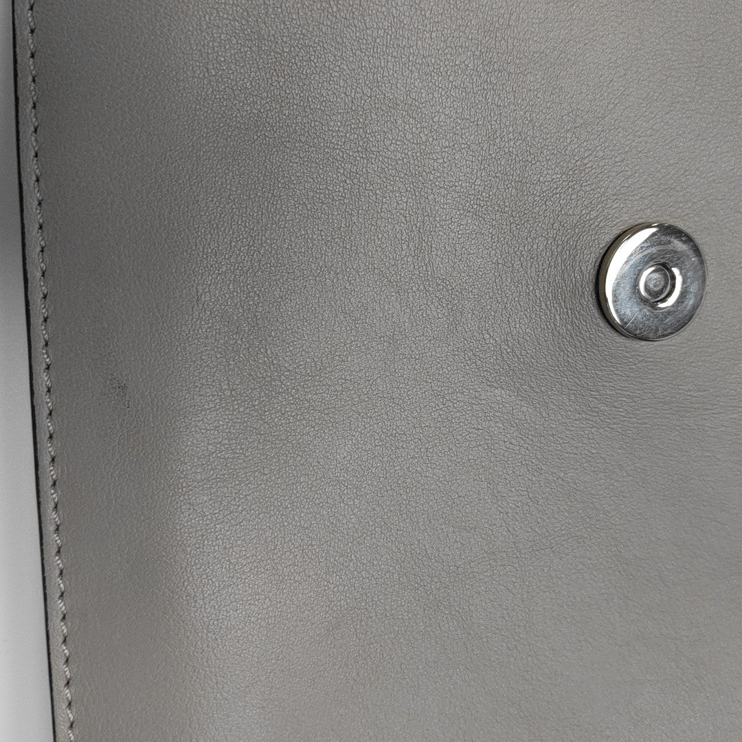 Faye Small Calfskin Gray
