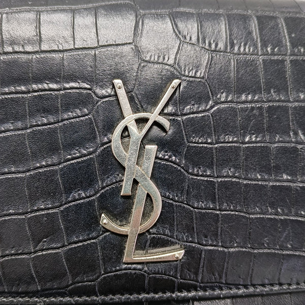SUNSET Medium Calfskin Black