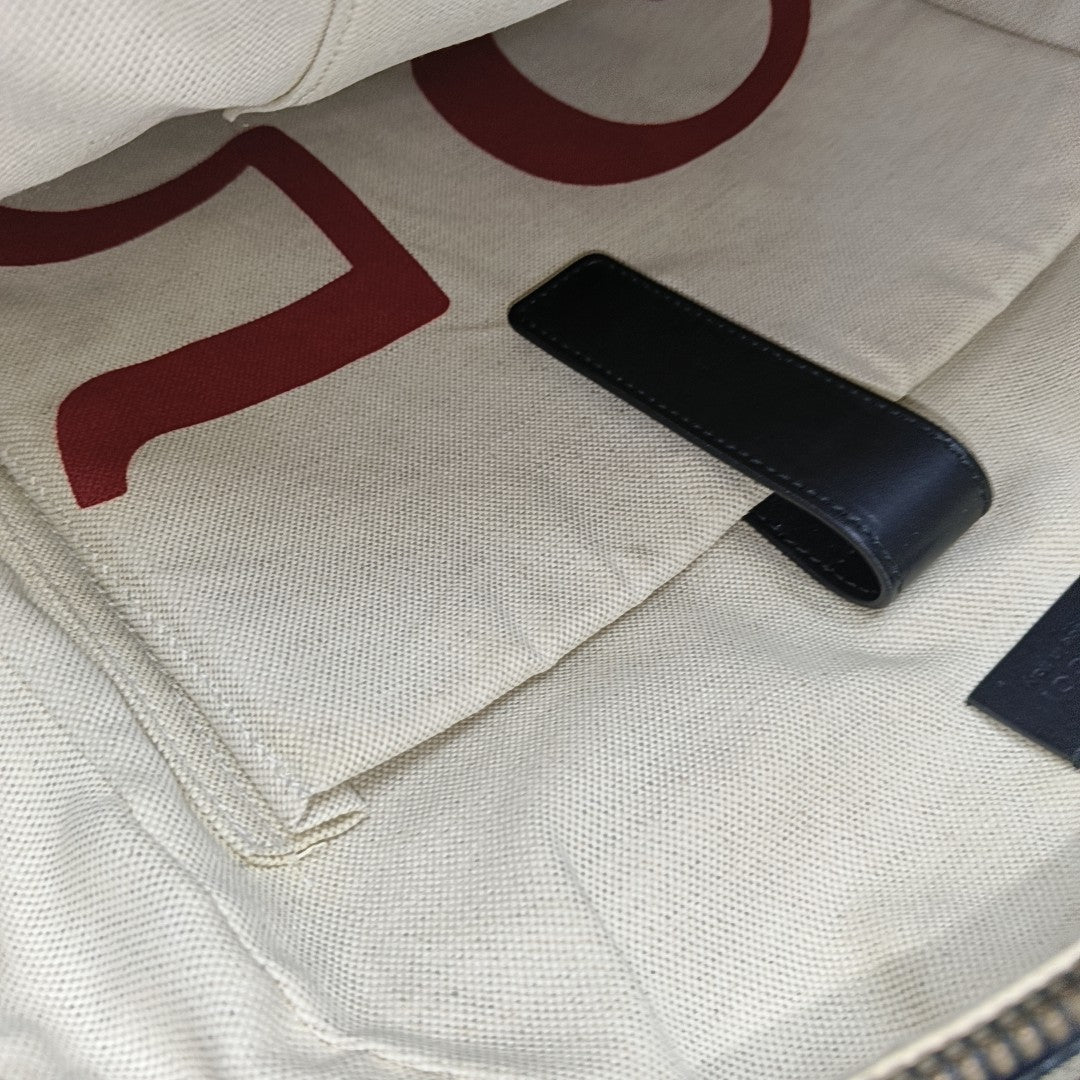 GG Supreme Monogram Coated Canvas Beige