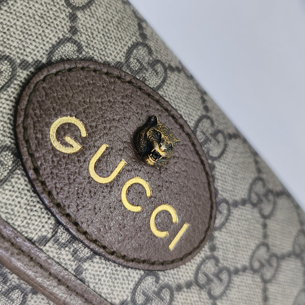 Neo Vintage Monogram Coated Canvas Beige