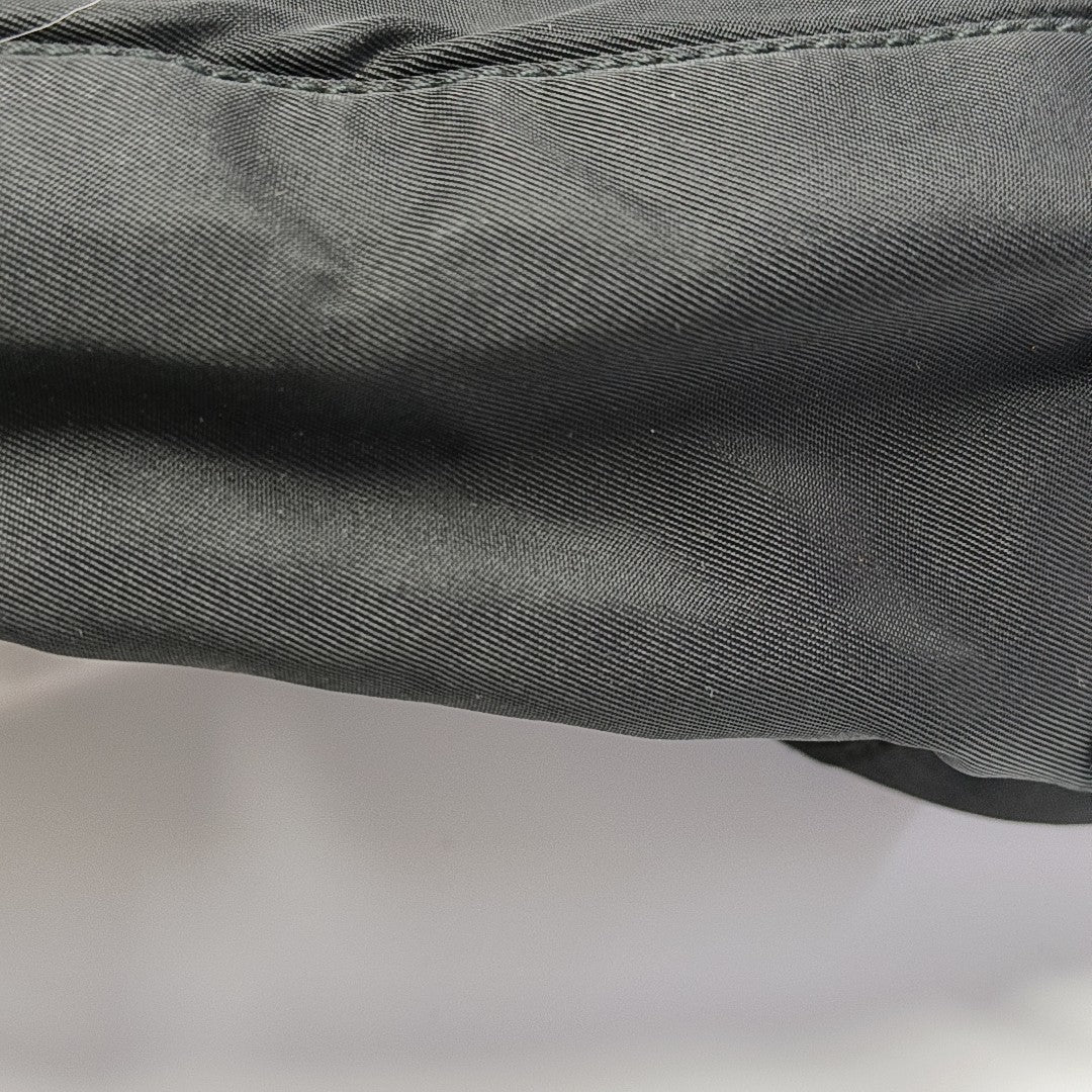 Nylon Shoulder Bag Black