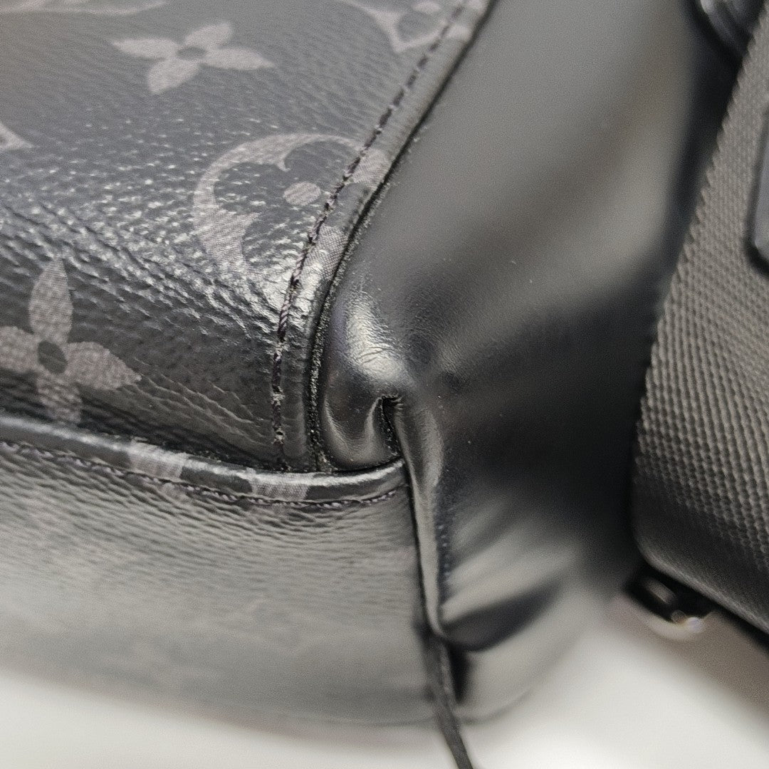 VOYAGER PM Monogram Coated Canvas Black