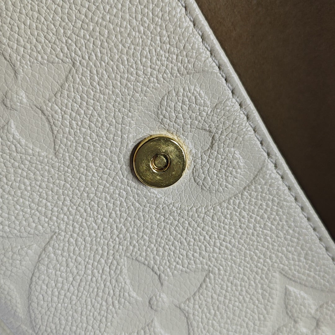 IVY Monogram Calfskin Beige