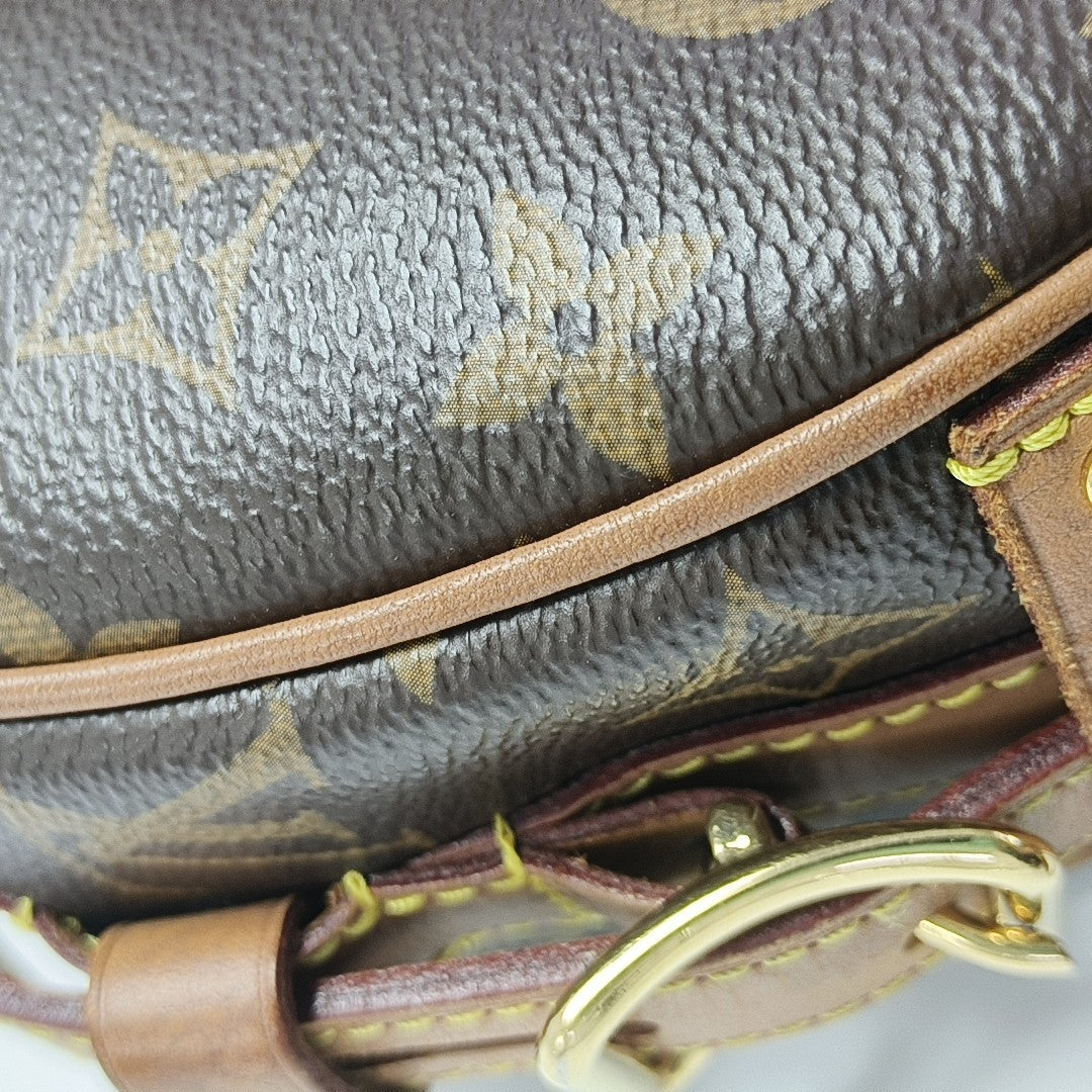 BOITE CHAPEAU MM Monogram Coated Canvas Brown