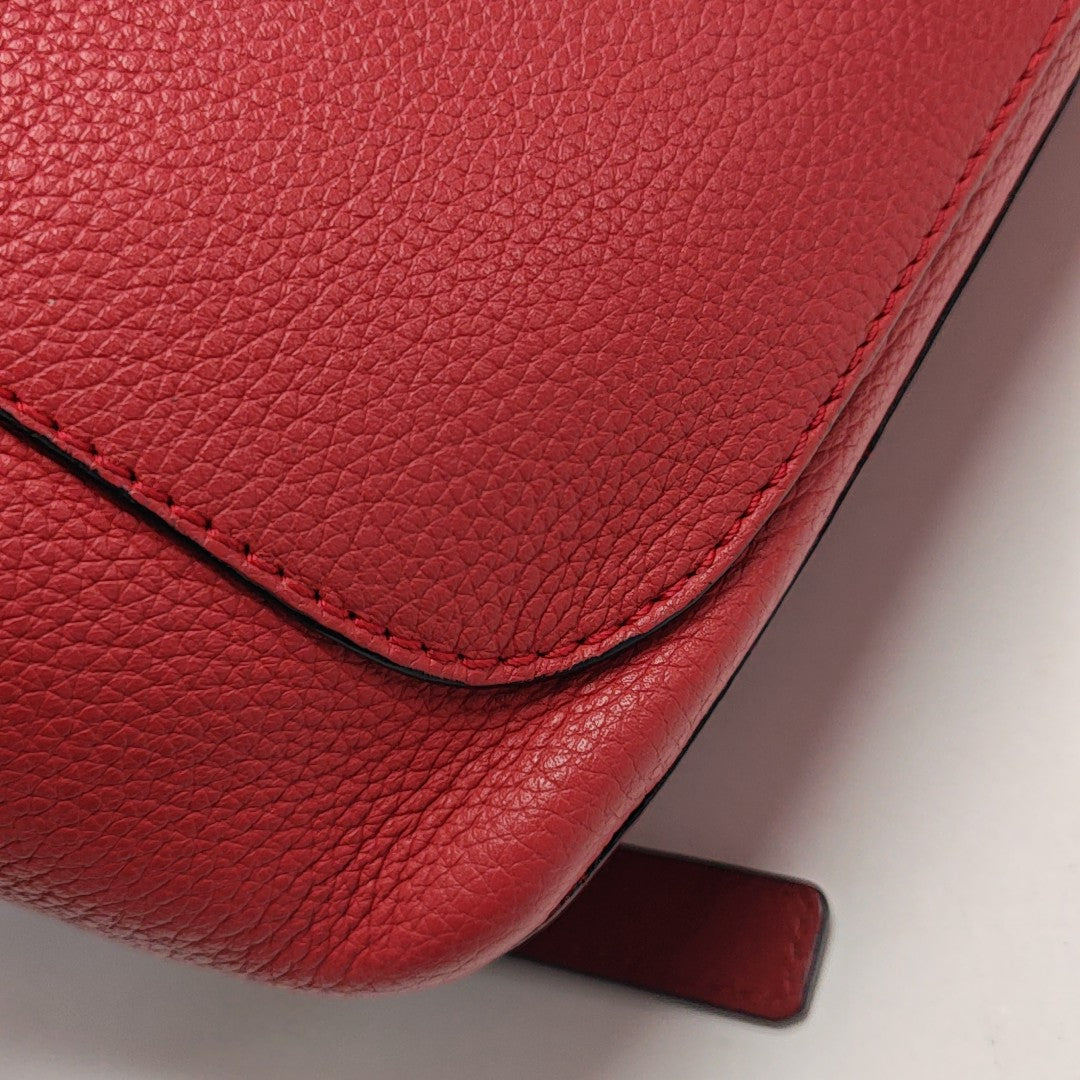 Goya Small Calfskin Red