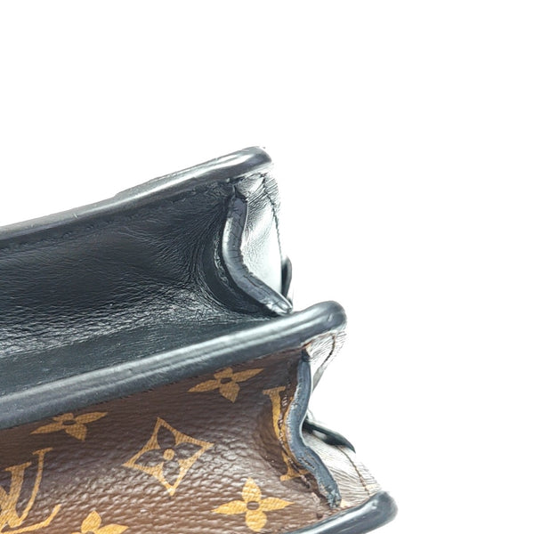 TRUNK Monogram Coated Canvas Brown