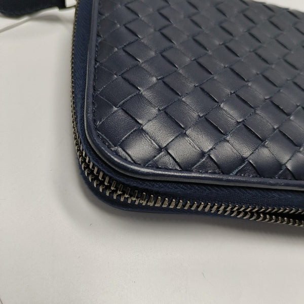 Calfskin Wallet Blue