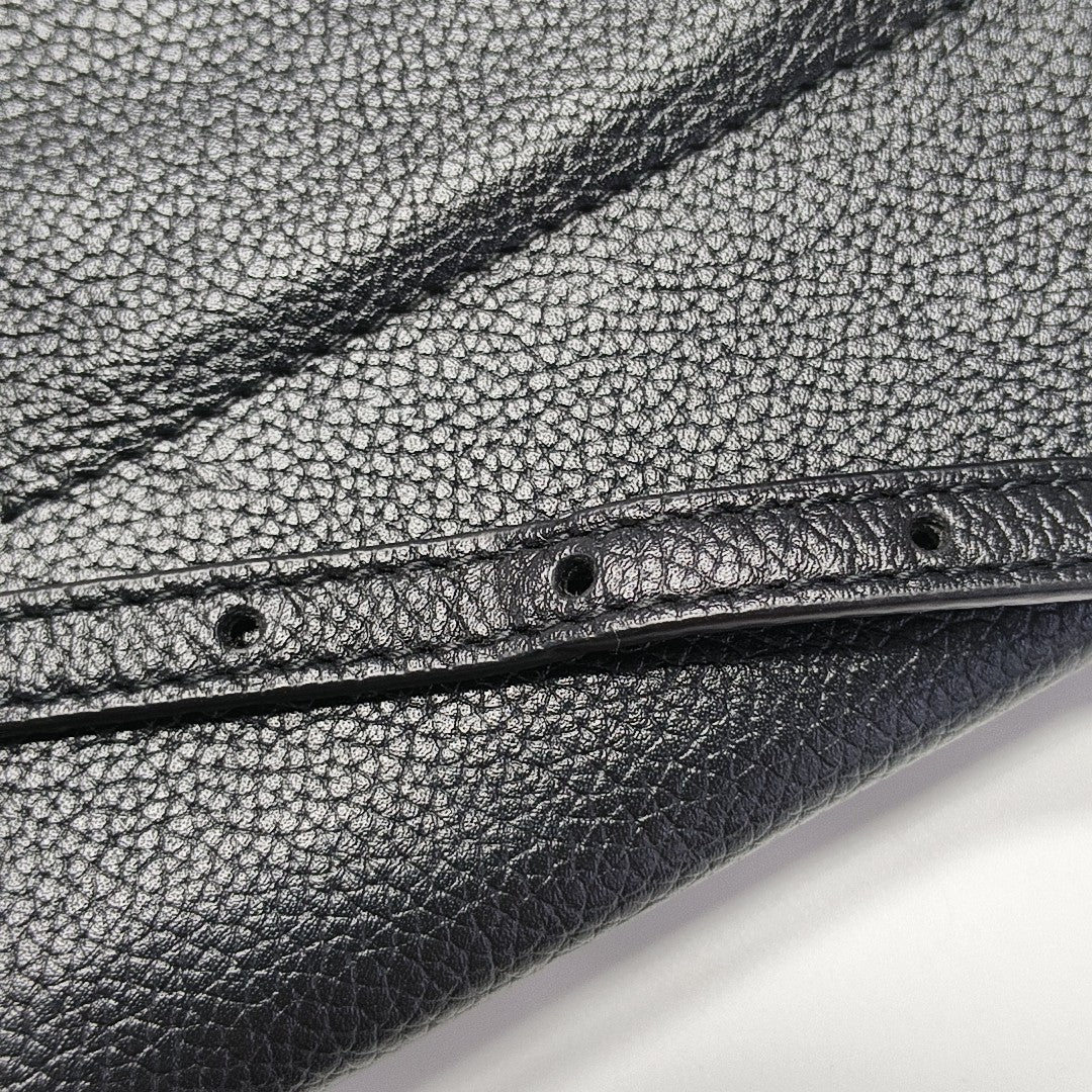 Calfskin Shoulder Bag Black