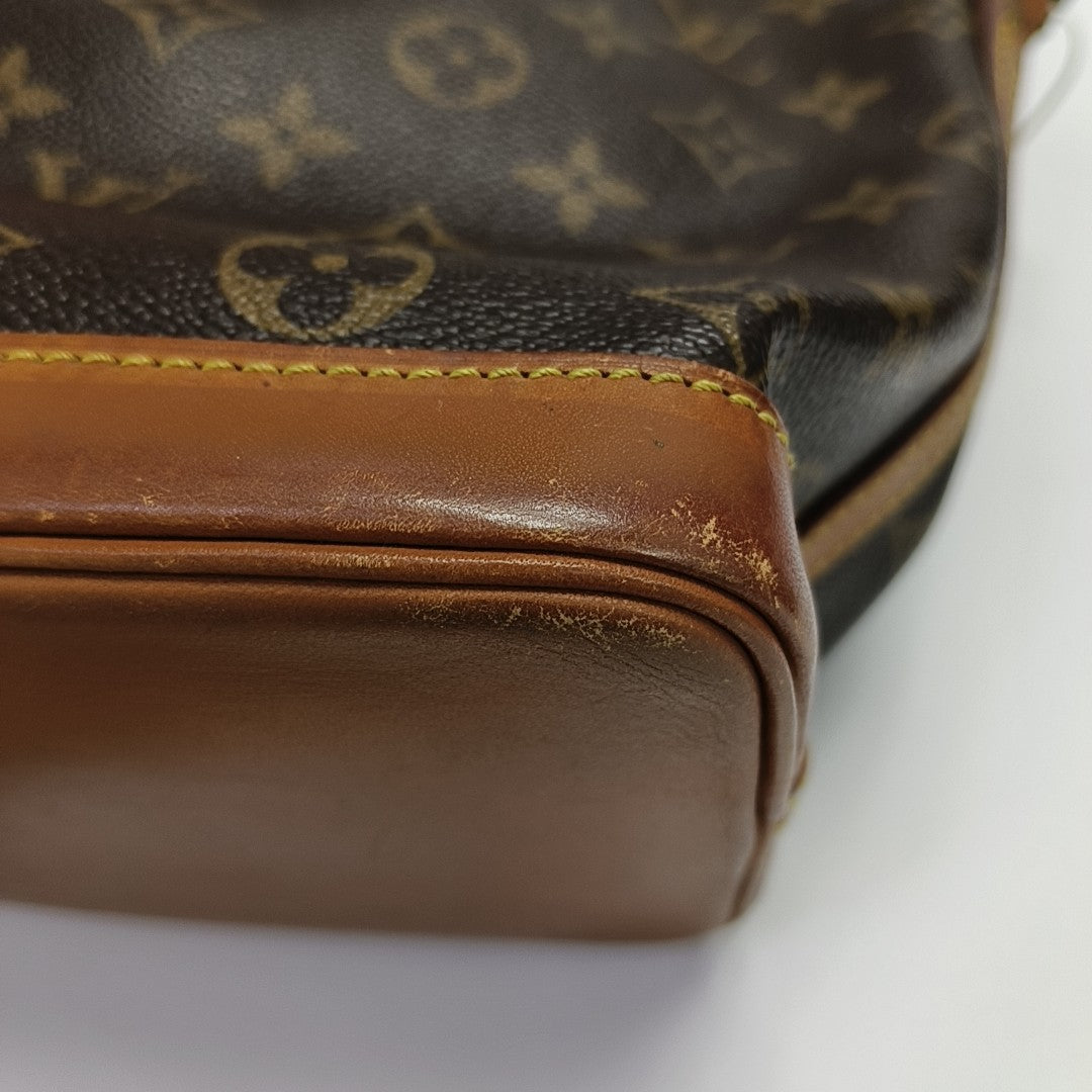 NOÉ Monogram Coated Canvas Brown