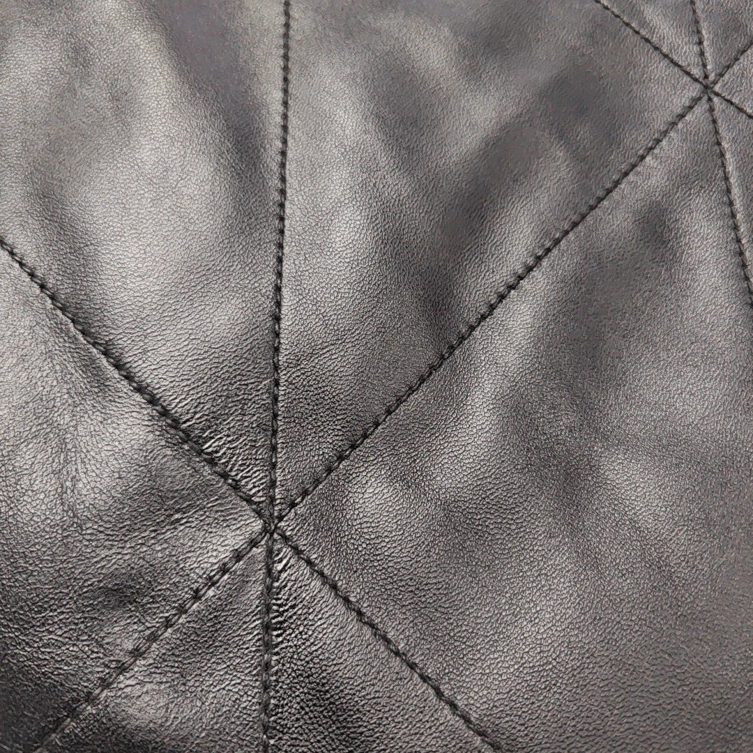JAMIE 4.3 Quilted Lambskin Black