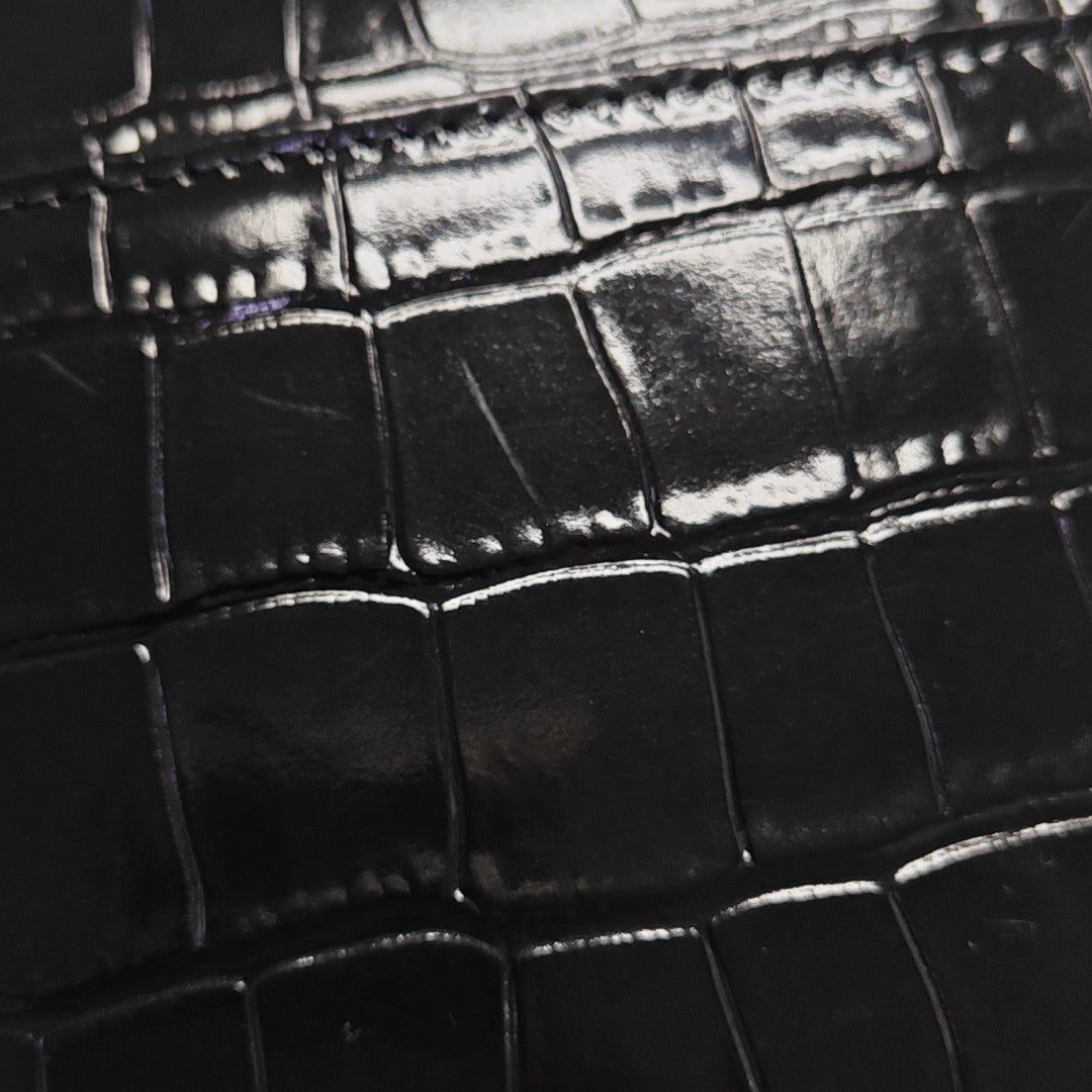 Hourglass Small Calfskin Black