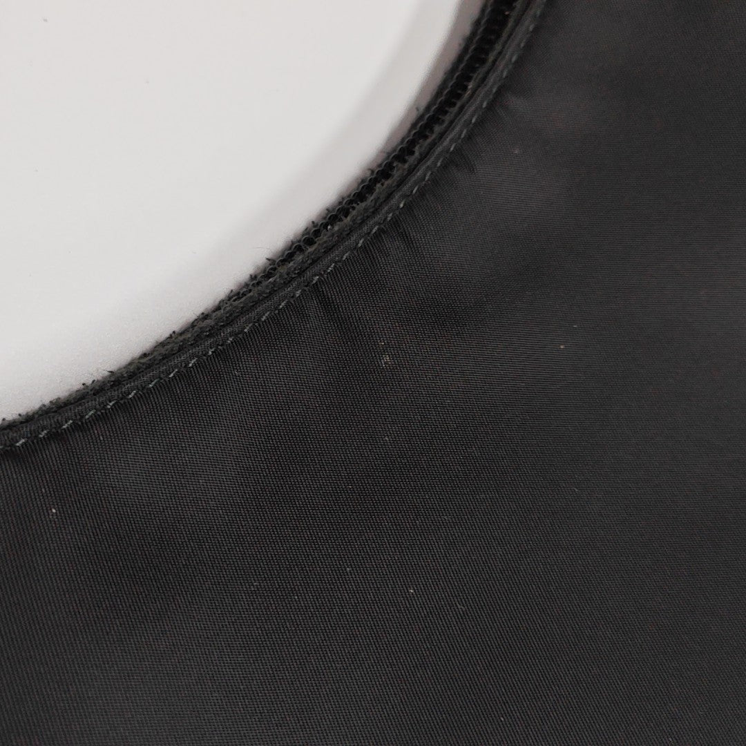 Minibolso de nailon Re-Edition2000 negro
