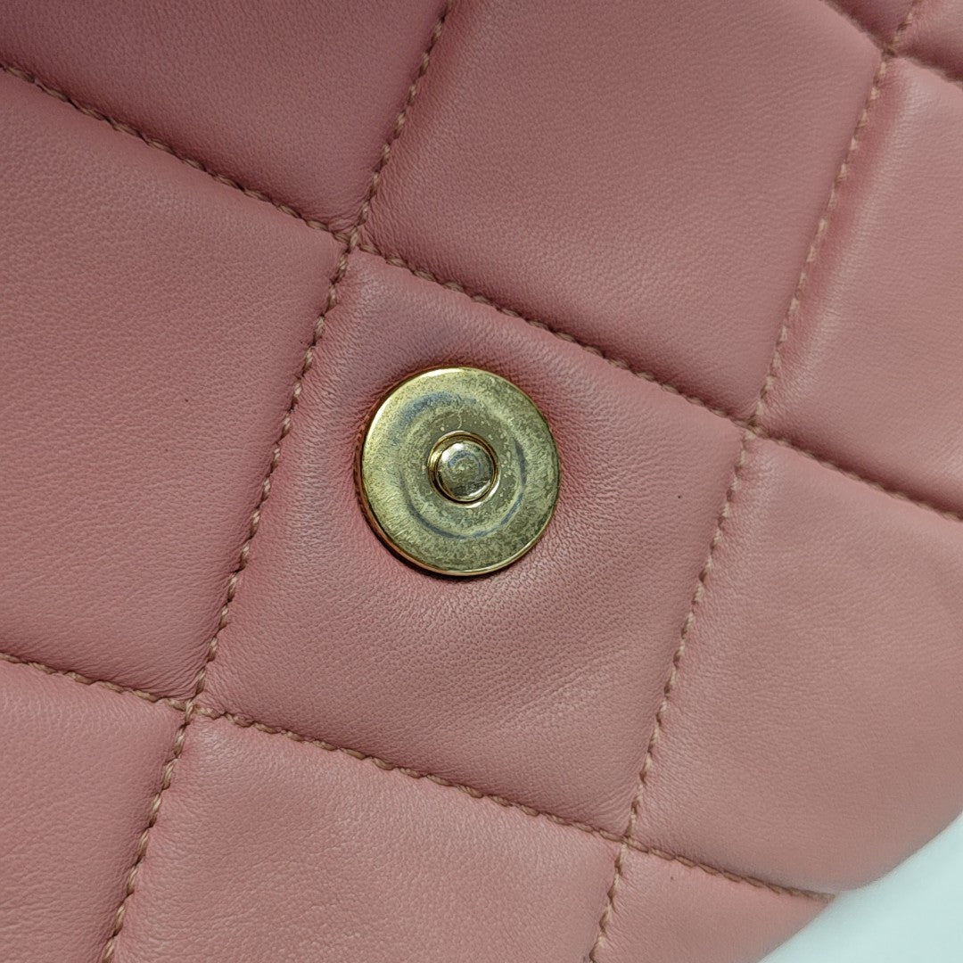 Vara Quilted Calfskin Pink