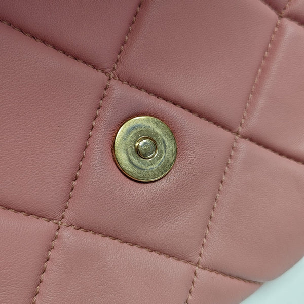Vara Quilted Calfskin Pink