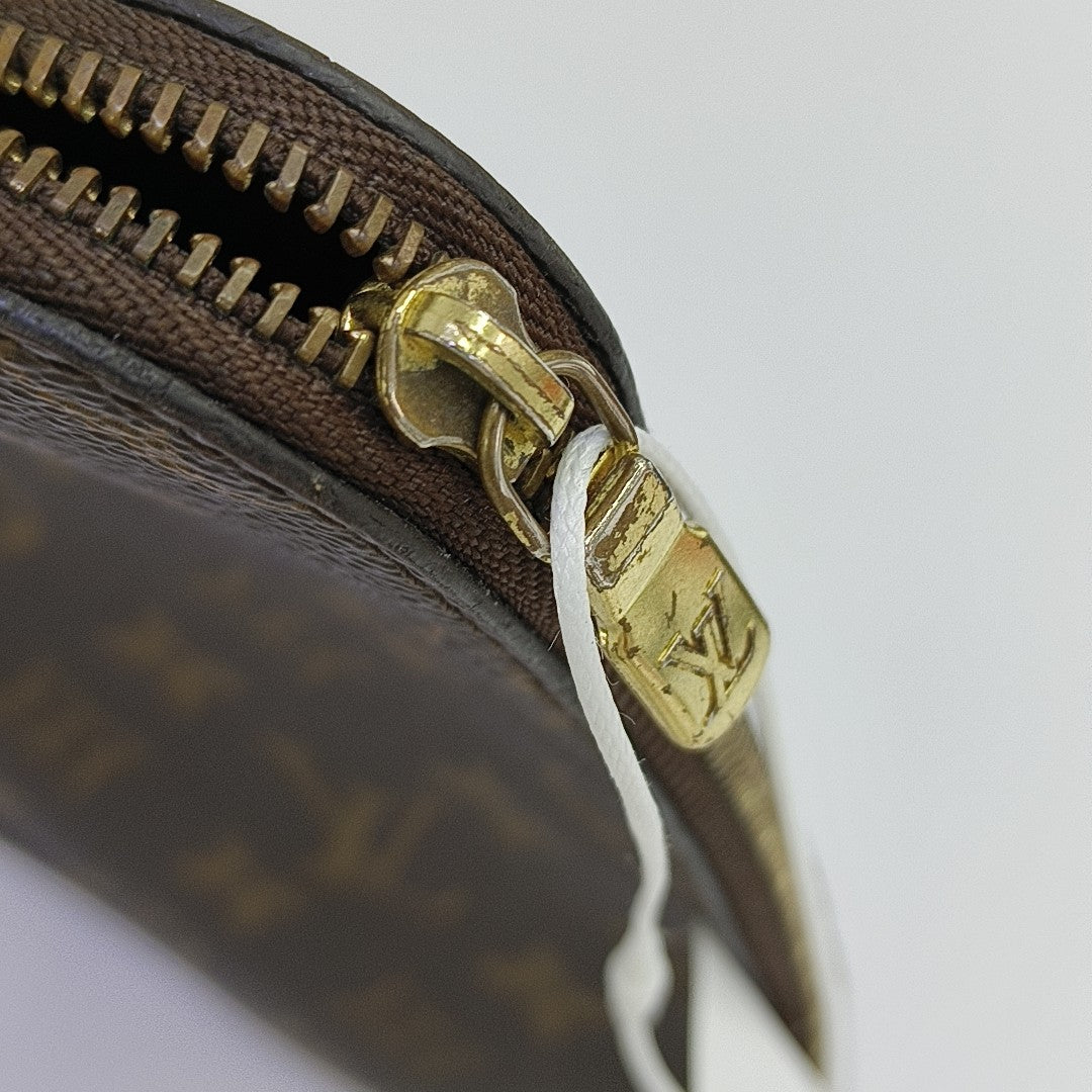 Etui Voyage MM Monogram Coated Canvas Brown
