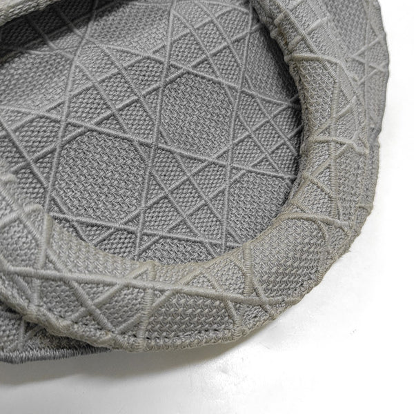 Lady D-Lite Cannage Canvas Gray