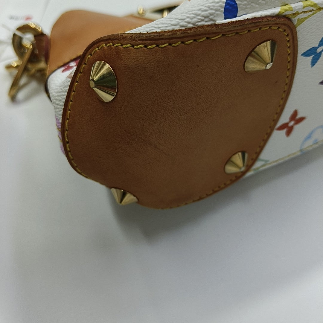 LV × TM JUDY PM Monogram Coated Canvas White