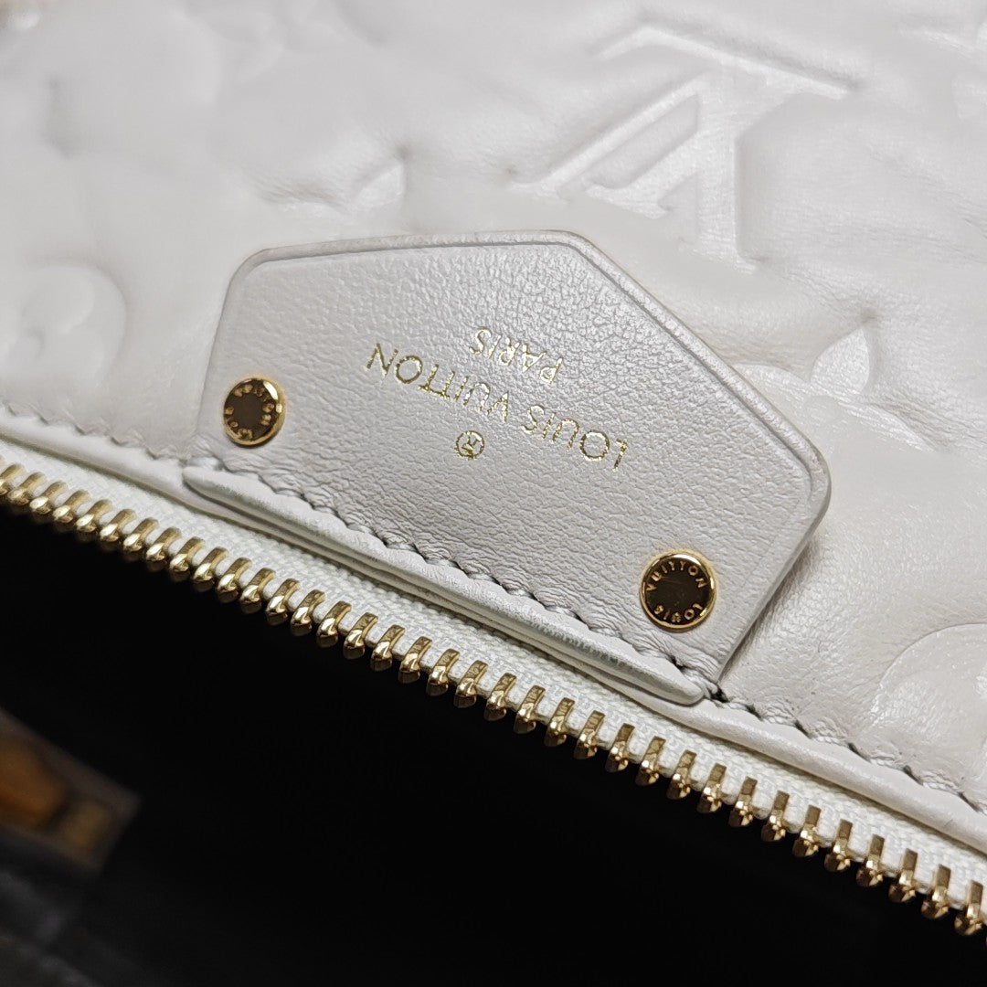 VANITY PM Monogram Lambskin White