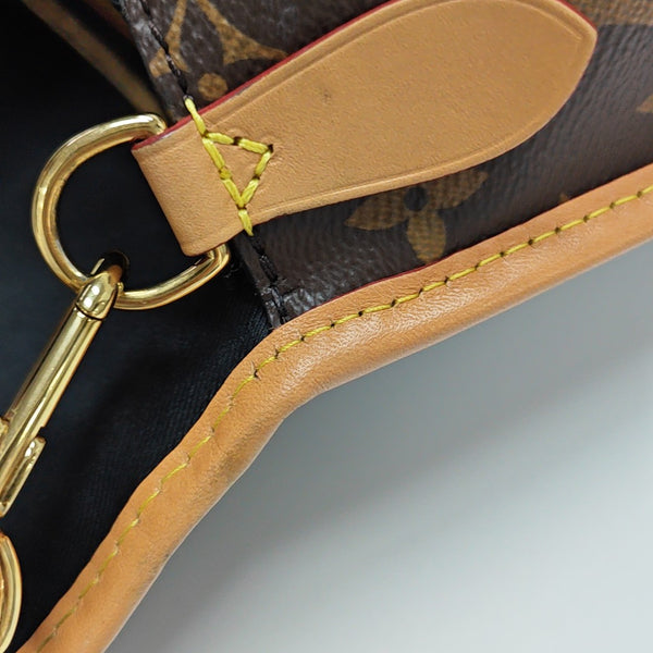DIANE Monogram Coated Canvas Brown