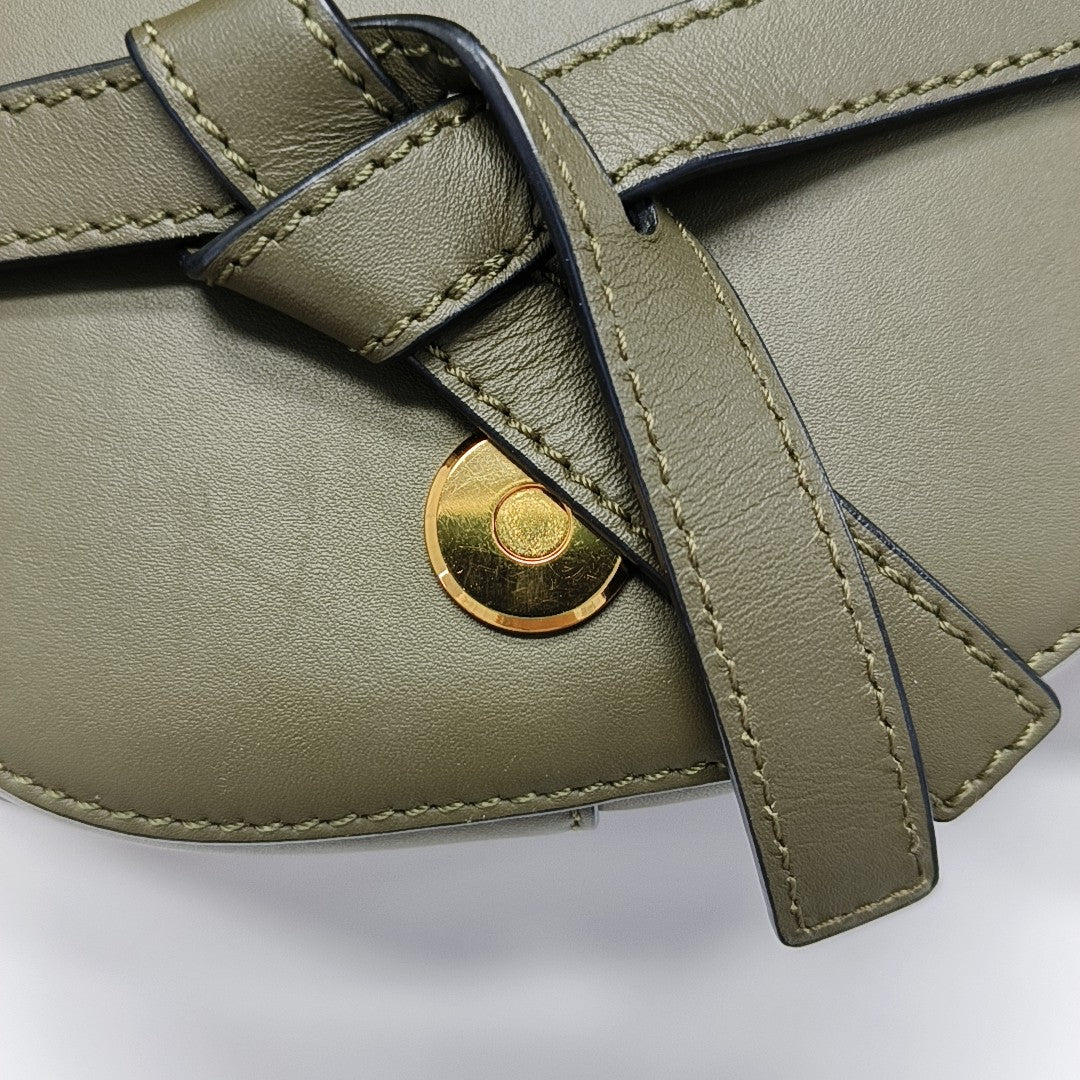 Gate Mini Calfskin Green