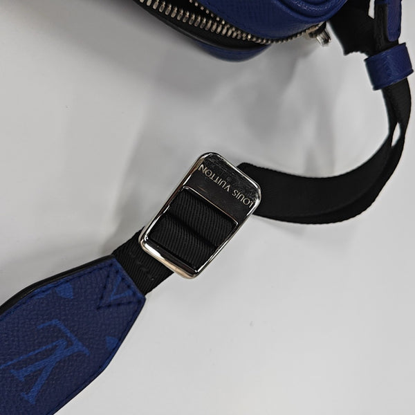 OUTDOOR PM Monogram Coated Canvas Blue