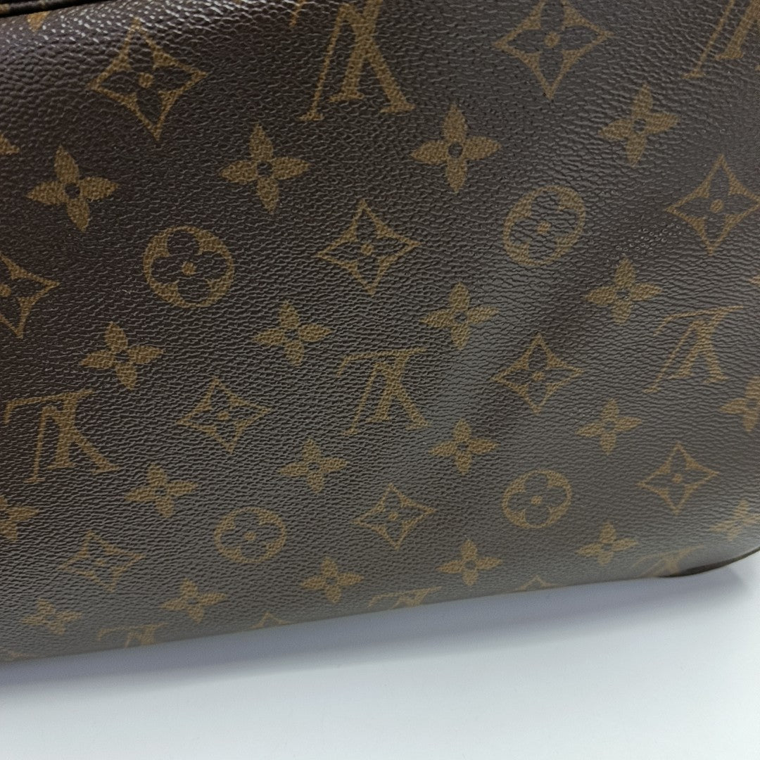 NEVERFULL GM Monogram Coated Canvas Brown