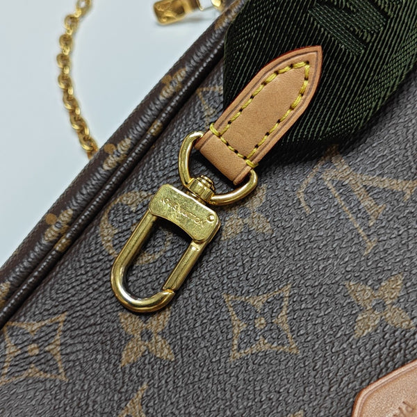 MULTI Monogram Coated Canvas Brown